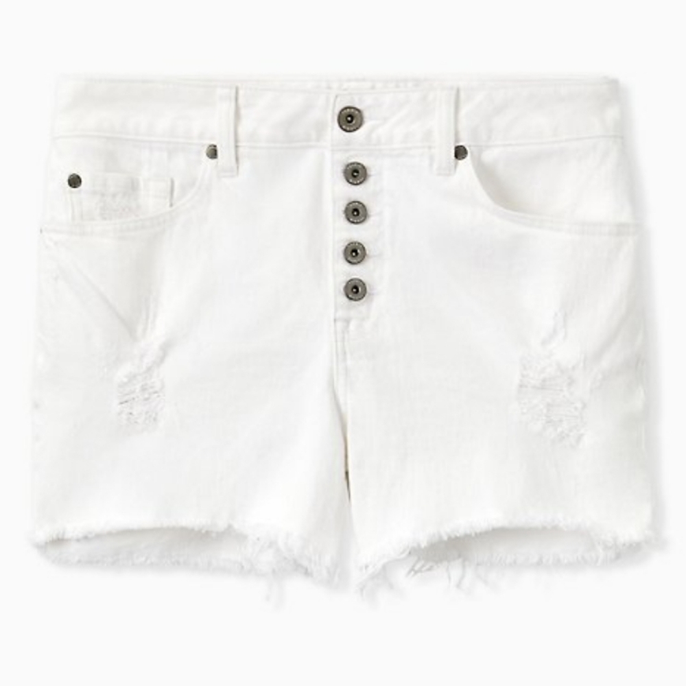 COPY - Torrid distressed shorts